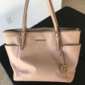 Michael Kors Nude/Blush Pink purse